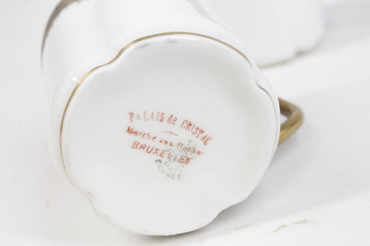 Antiek Frans porseleinen koffieservies - foto 5