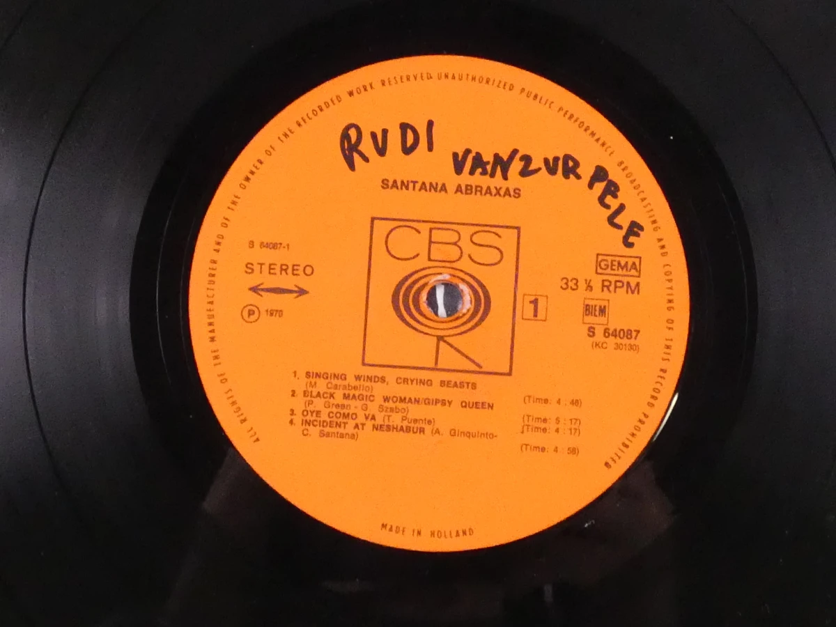 Abraxas vinyl en Santana Shorter live DVD - foto 5