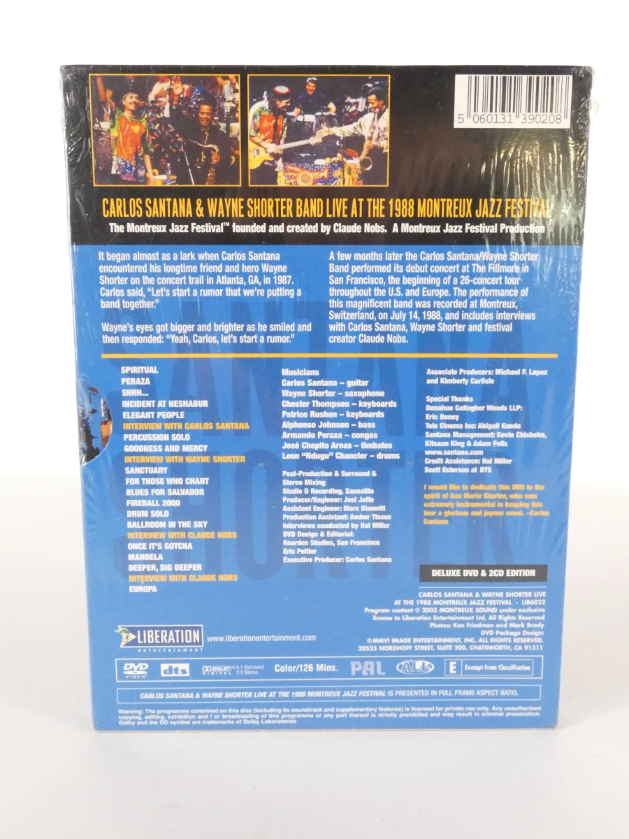Abraxas vinyl en Santana Shorter live DVD - foto 10