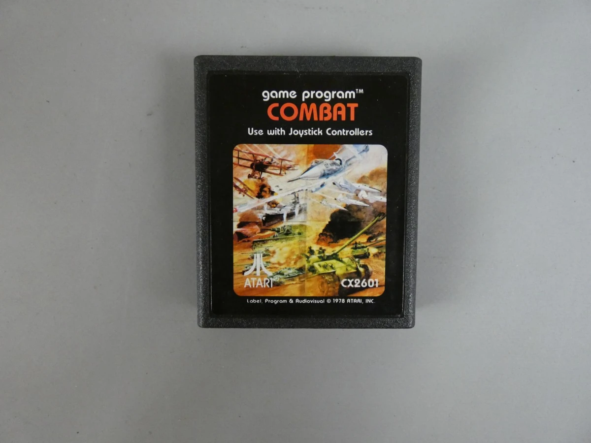Atari 2600 game cartridge – Combat (CX2601) – kavel bij De Kringwinkel, Diest
