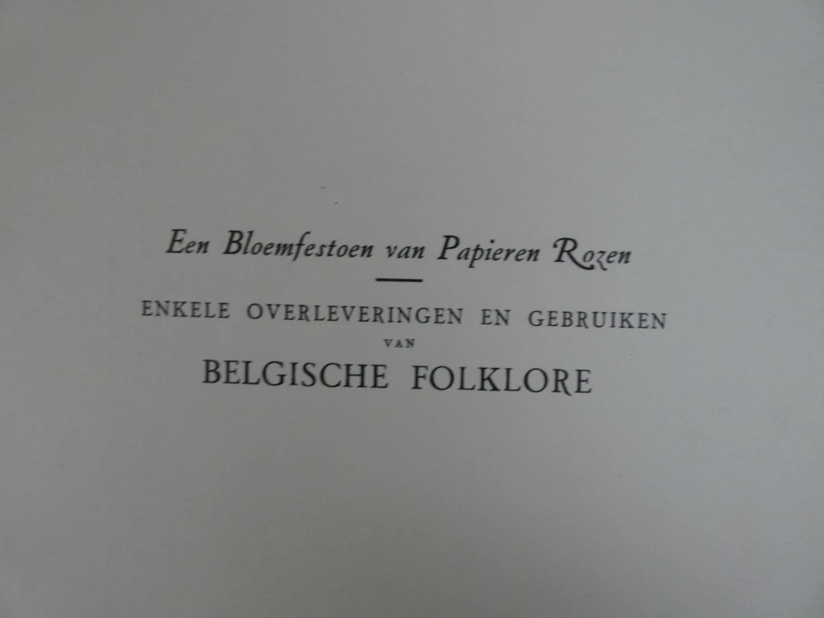 Verzamelalbum Belgische Folklore - foto 2