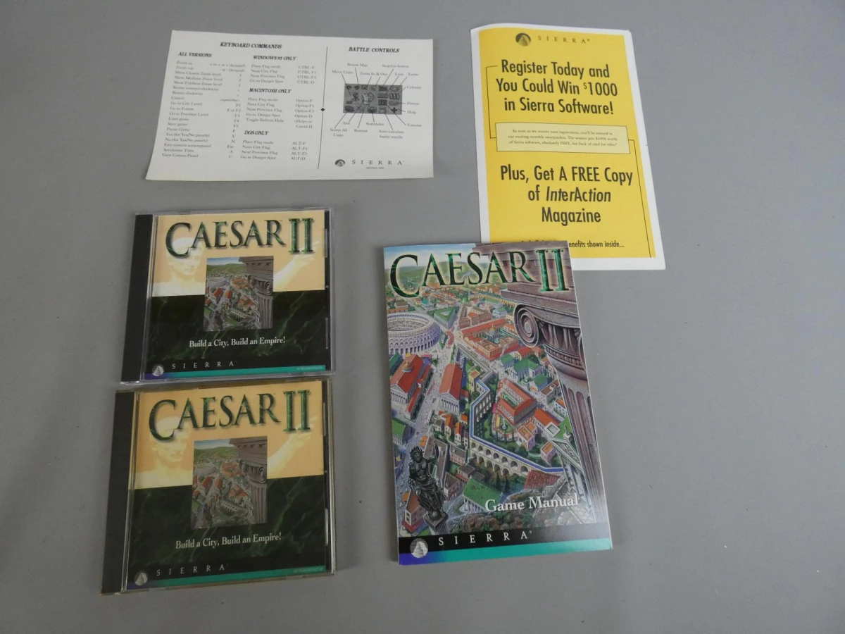 Caesar II PC-game – foto 4 – kavel bij De Kringwinkel, Diest