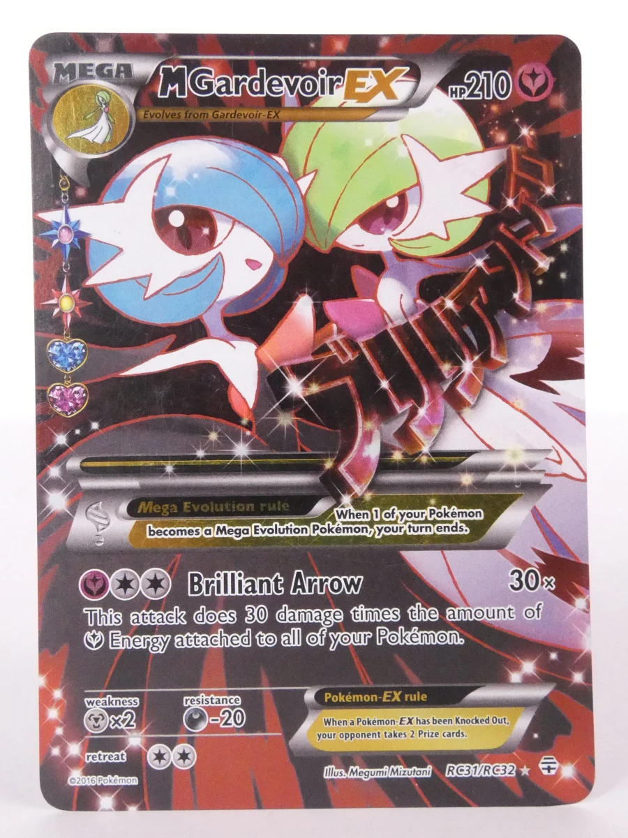 2 Pokémon kaarten Mega Gardevoir EX en Mega Slowbro EX - foto 9