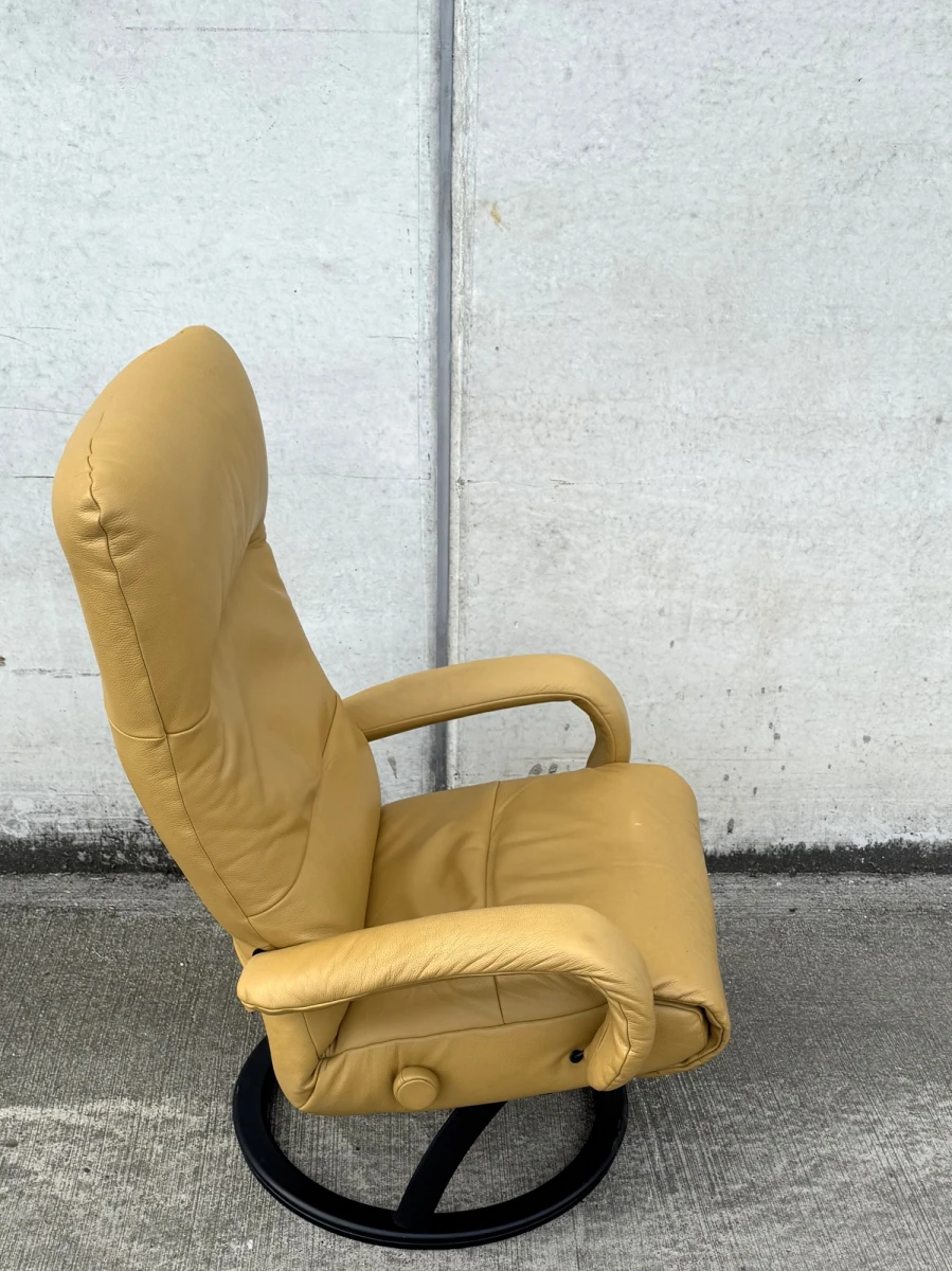 Lafer Kiri relaxfauteuil – leder – vintage design - foto 8