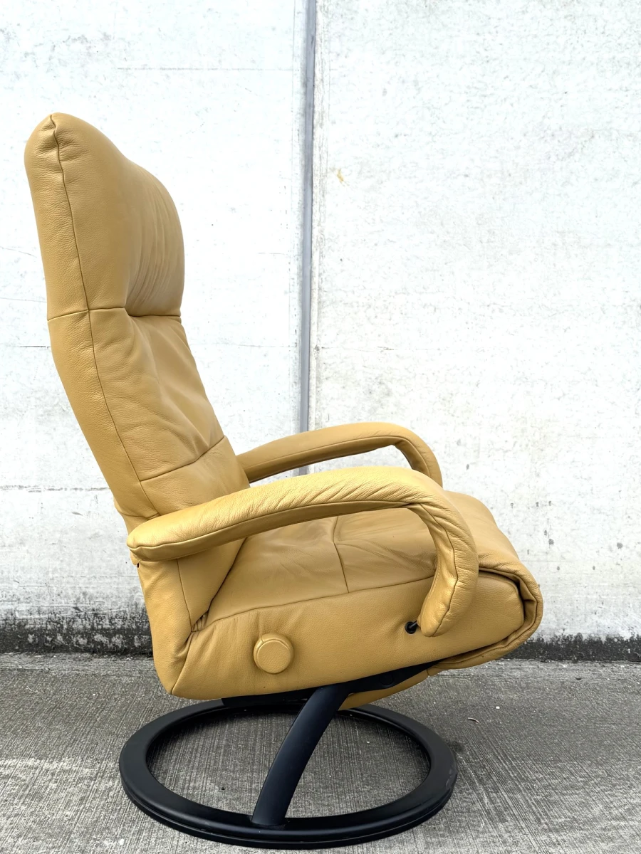 Lafer Kiri relaxfauteuil – leder – vintage design - foto 6