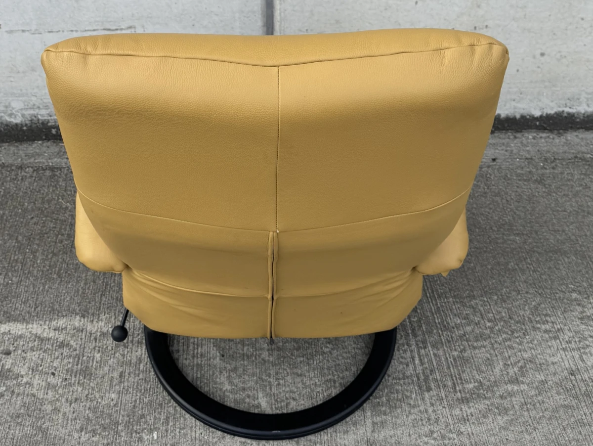 Lafer Kiri relaxfauteuil – leder – vintage design - foto 7