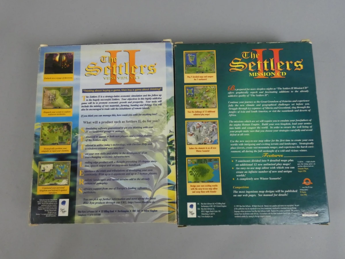 The Settlers II: Veni, Vidi, Vici en The Settlers II Mission CD (Big Box PC-games) - foto 2