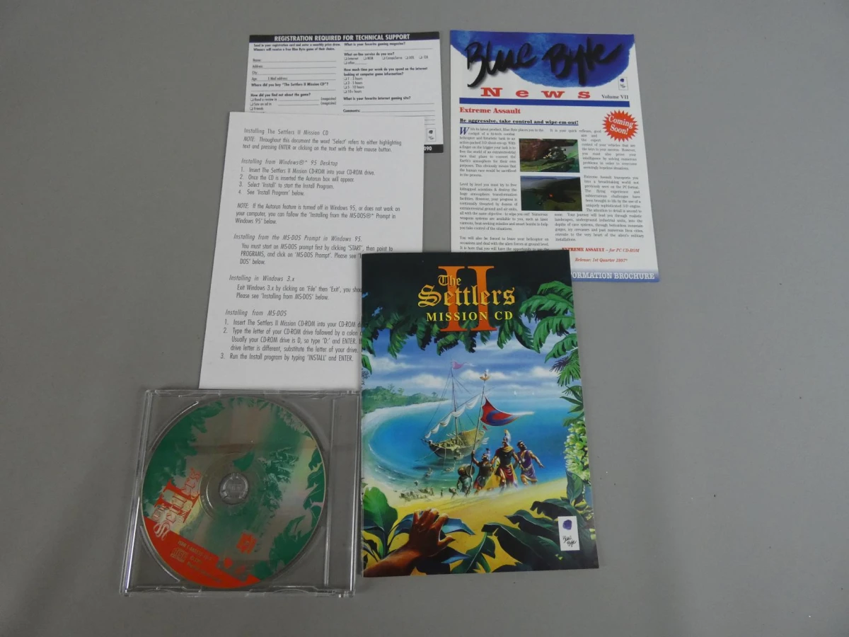 The Settlers II: Veni, Vidi, Vici en The Settlers II Mission CD (Big Box PC-games) - foto 6
