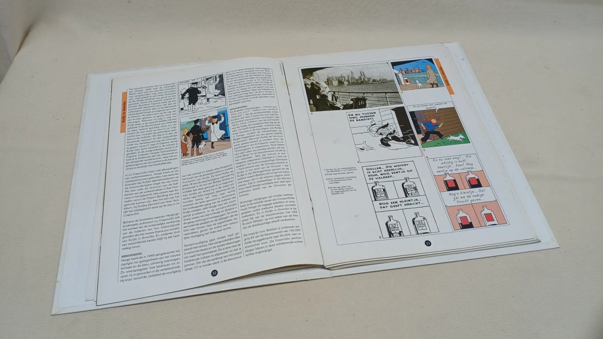 Lot Kuifje met strips, boeken en wandpaneel - foto 10