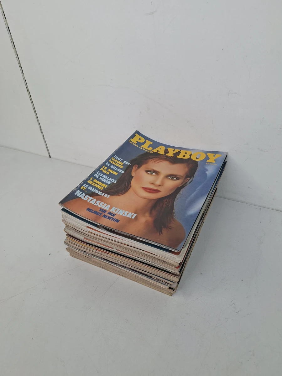 Partij Vintage Playboy Magazines – Franse Edities (Jaren '70 & '80) met Topiconen - foto 2