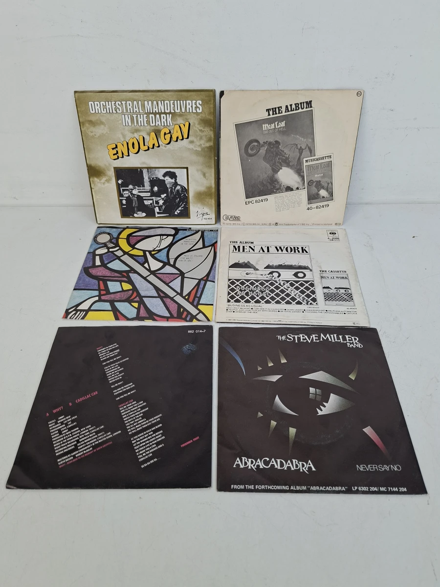 Prachtige Kavel van 6 Vintage 7" Vinyl Singles – Met 2x OMD & Onvervalste Jaren '80 Hits - foto 2