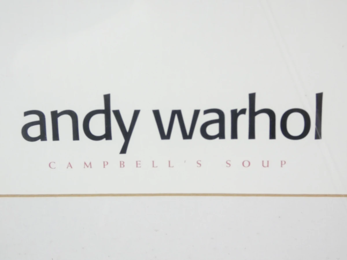 Grote ingelijste poster van Andy Warhol: Campbell's Soup (76×106 cm) - foto 7