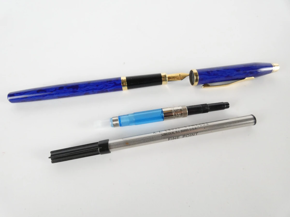 Cross Townsend Lapis Lazuli Vulpen Set – 22K Goudstof - foto 2