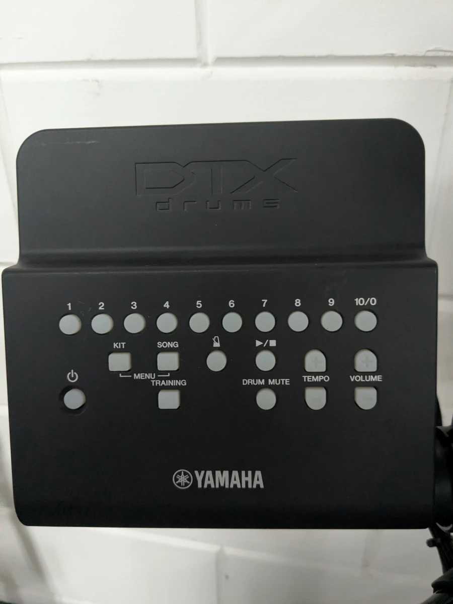Elektronisch drumstel Yamaha DTX450K met accessoires. - foto 2