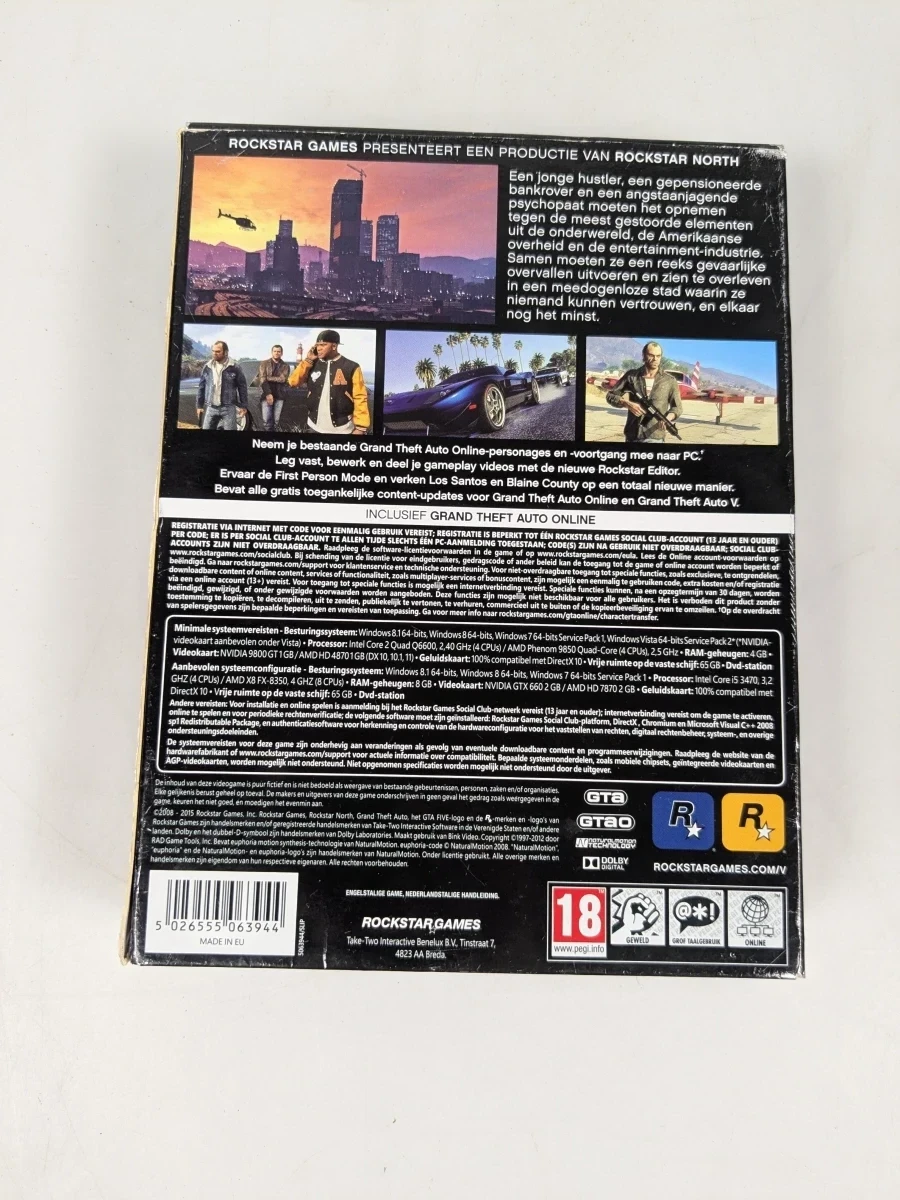 Grand Theft Auto V PC spel met handleidingen en kaarten - foto 2