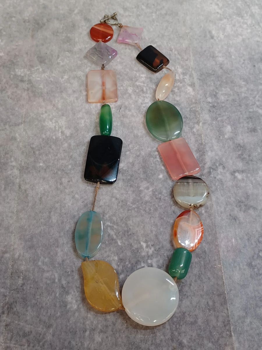 Exclusieve halssnoer met natuurlijke edelstenen en "Collector Gems" set - foto 7