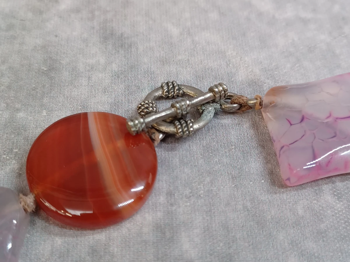 Exclusieve halssnoer met natuurlijke edelstenen en "Collector Gems" set - foto 13