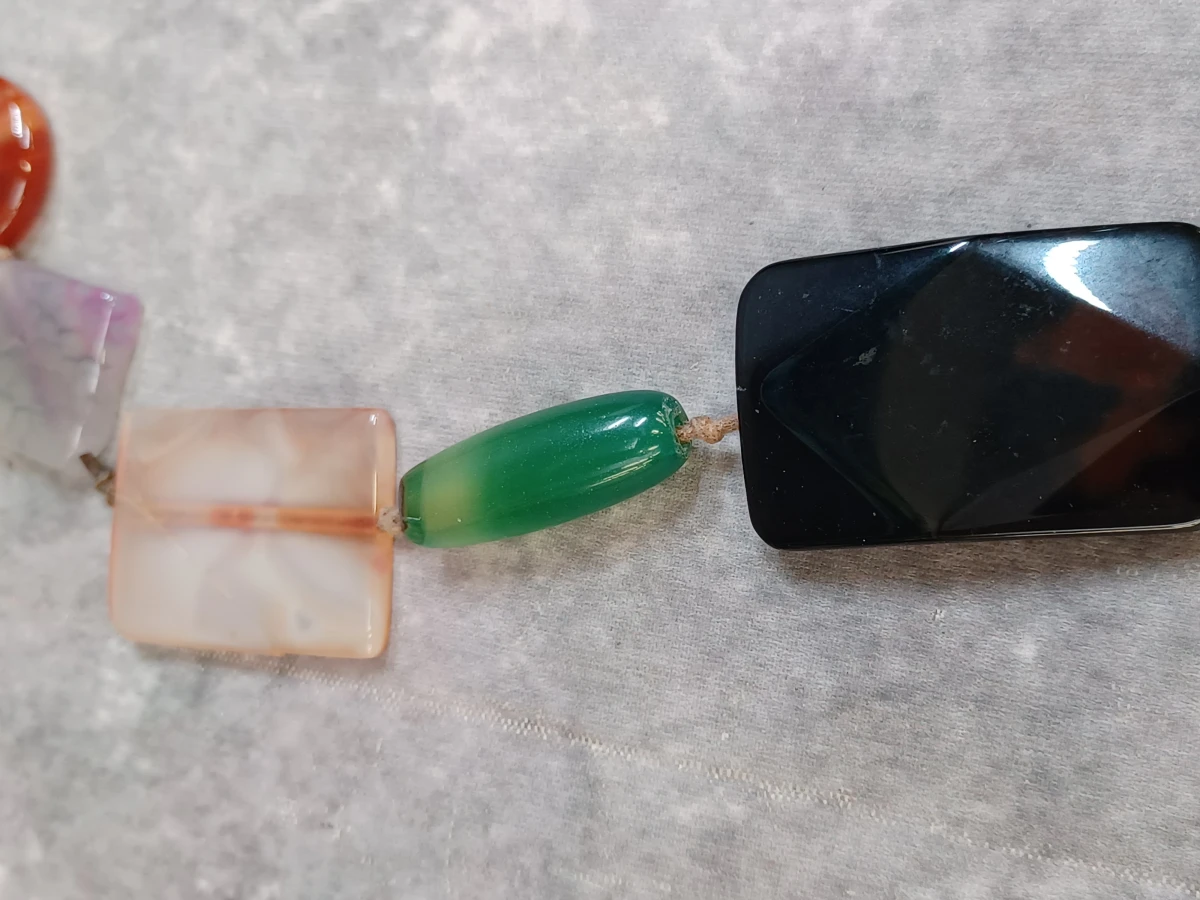 Exclusieve halssnoer met natuurlijke edelstenen en "Collector Gems" set - foto 11