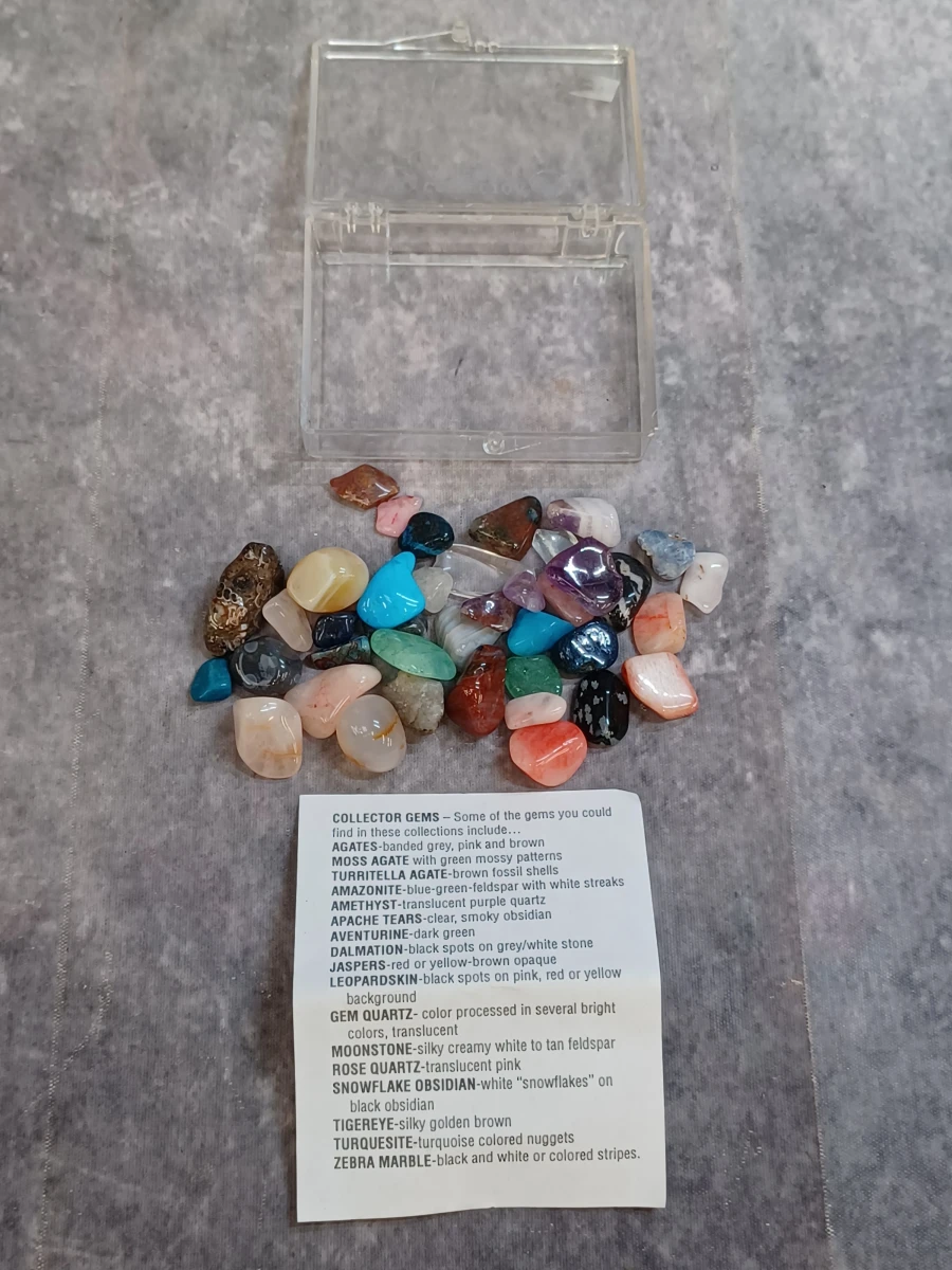 Exclusieve halssnoer met natuurlijke edelstenen en "Collector Gems" set - foto 4