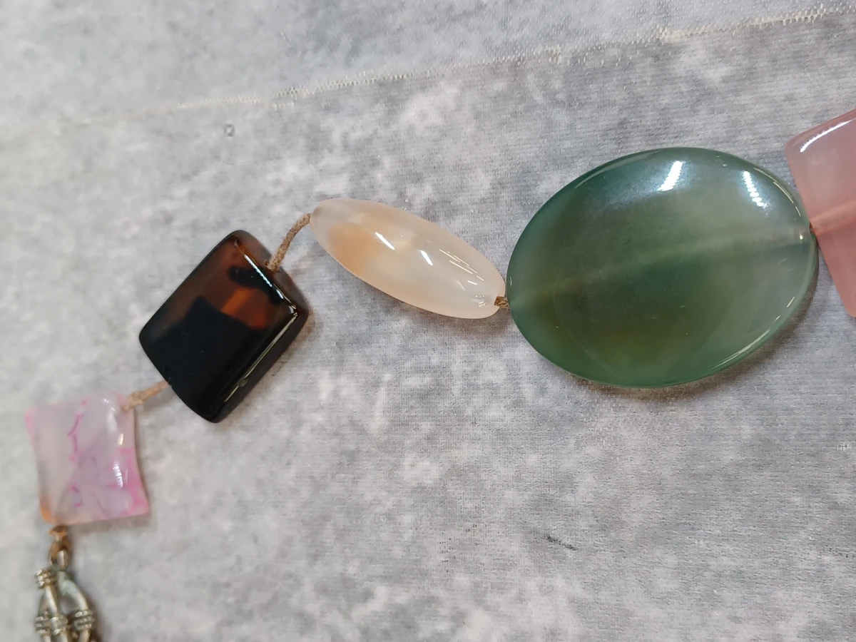 Exclusieve halssnoer met natuurlijke edelstenen en "Collector Gems" set - foto 10