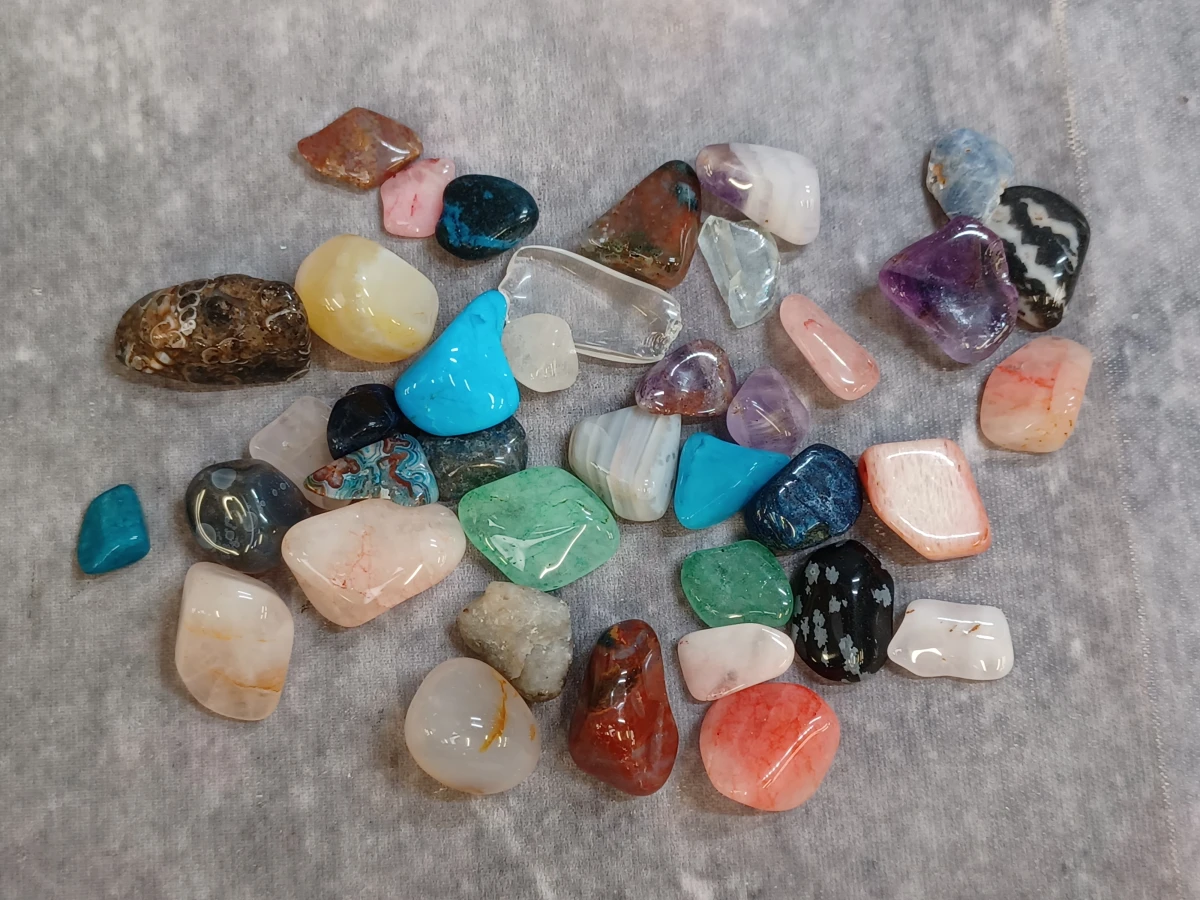Exclusieve halssnoer met natuurlijke edelstenen en "Collector Gems" set - foto 5
