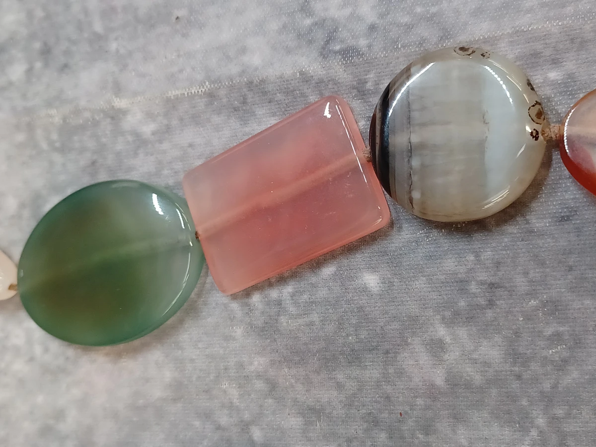 Exclusieve halssnoer met natuurlijke edelstenen en "Collector Gems" set - foto 9