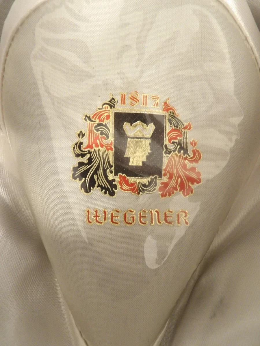 Vintage Wegener Fedora van Zwart Wolvilt - foto 5