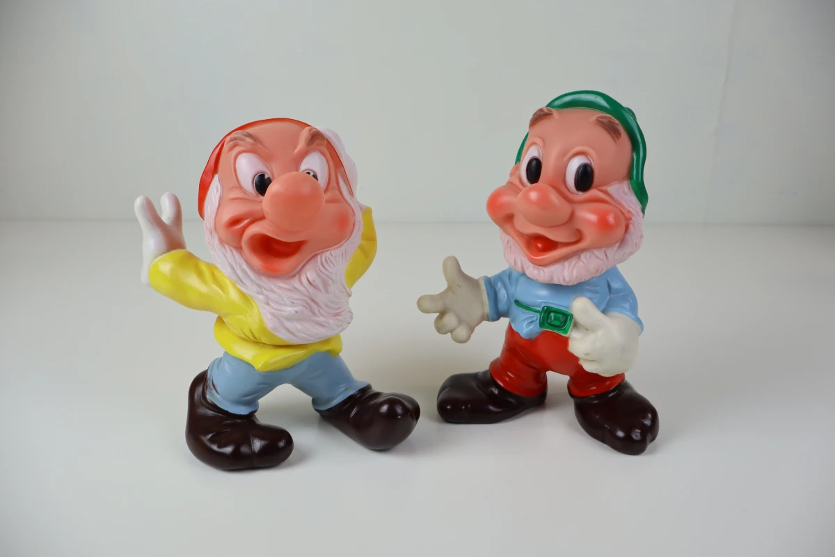 Vintage Walt Disney Sneeuwwitje en de Zeven Dwergen - foto 4