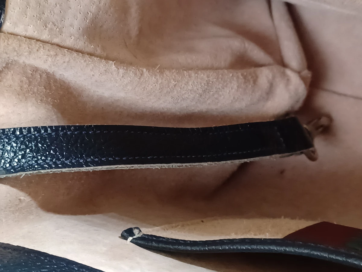 Stijlvolle donkerblauwe lederen handtas - Kevin Reiss - Made in Belgium - foto 18