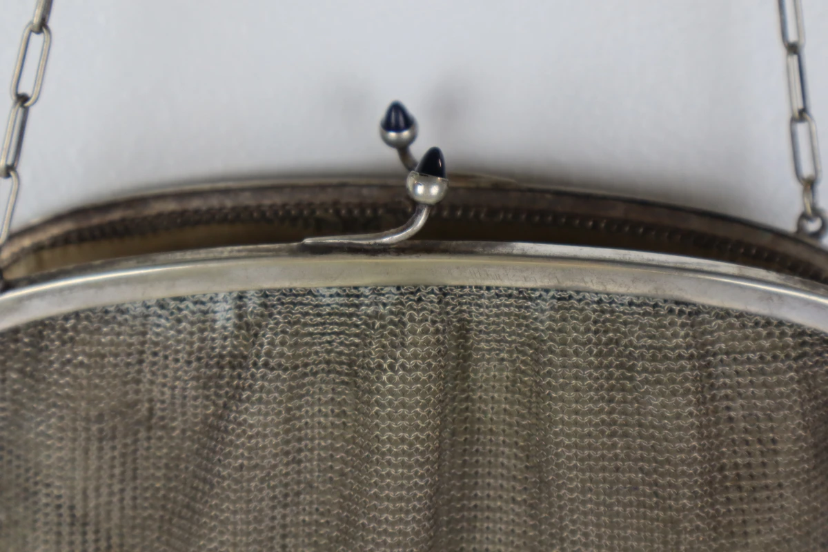 Vintage mesh avondtas 1920 - foto 3