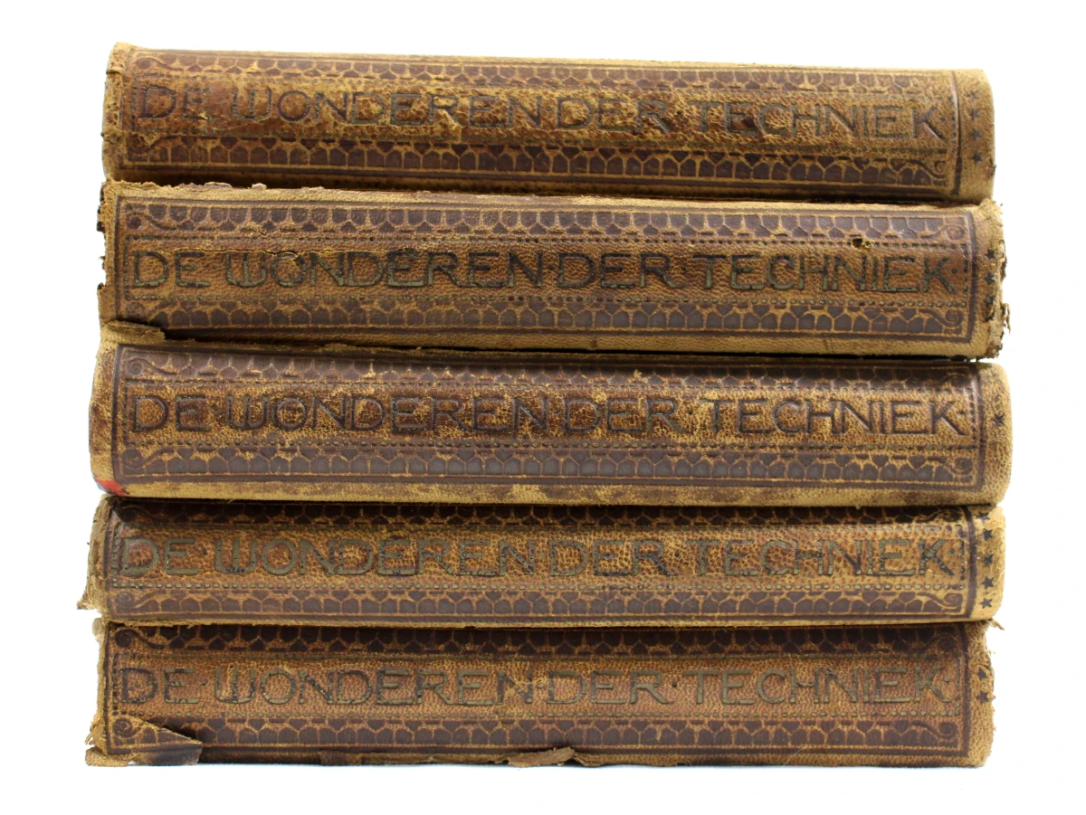 De Wonderen Der Techniek | 5/6 [1910] – kavel bij De Kringwinkel, Dilsen