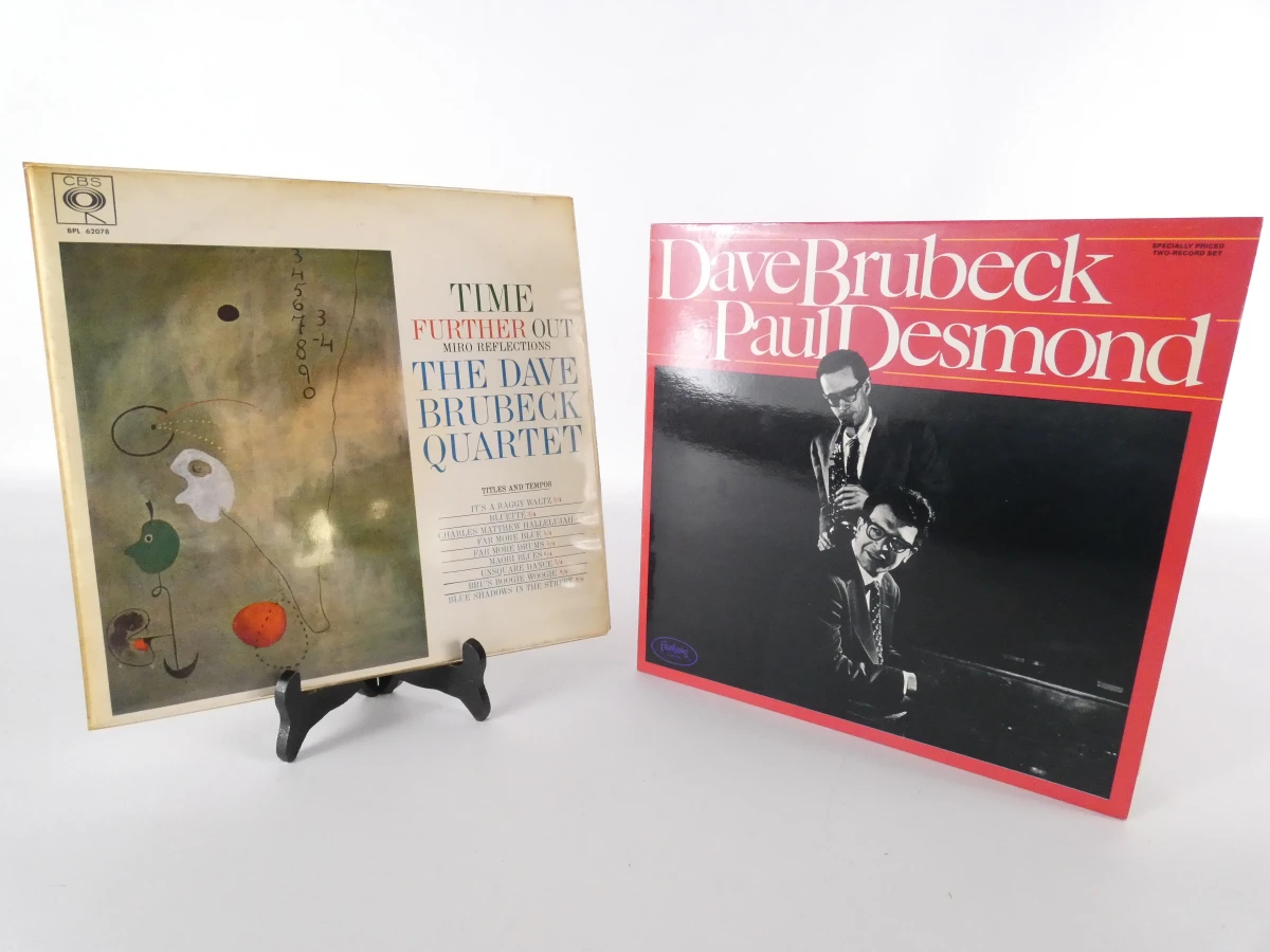 Set van 4 vintage jazz vinylplaten Dave Brubeck Quartet - foto 9