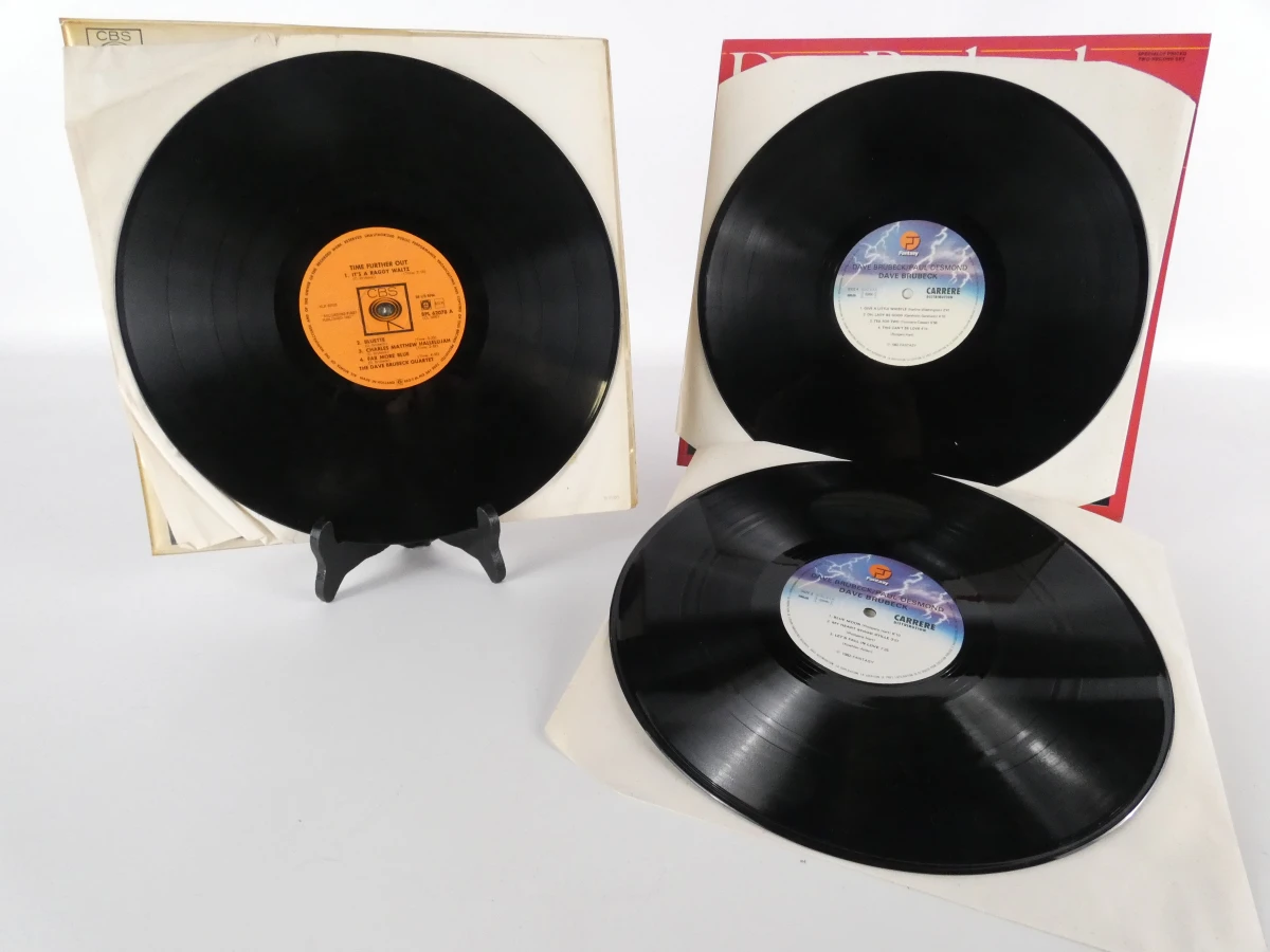 Set van 4 vintage jazz vinylplaten Dave Brubeck Quartet - foto 14