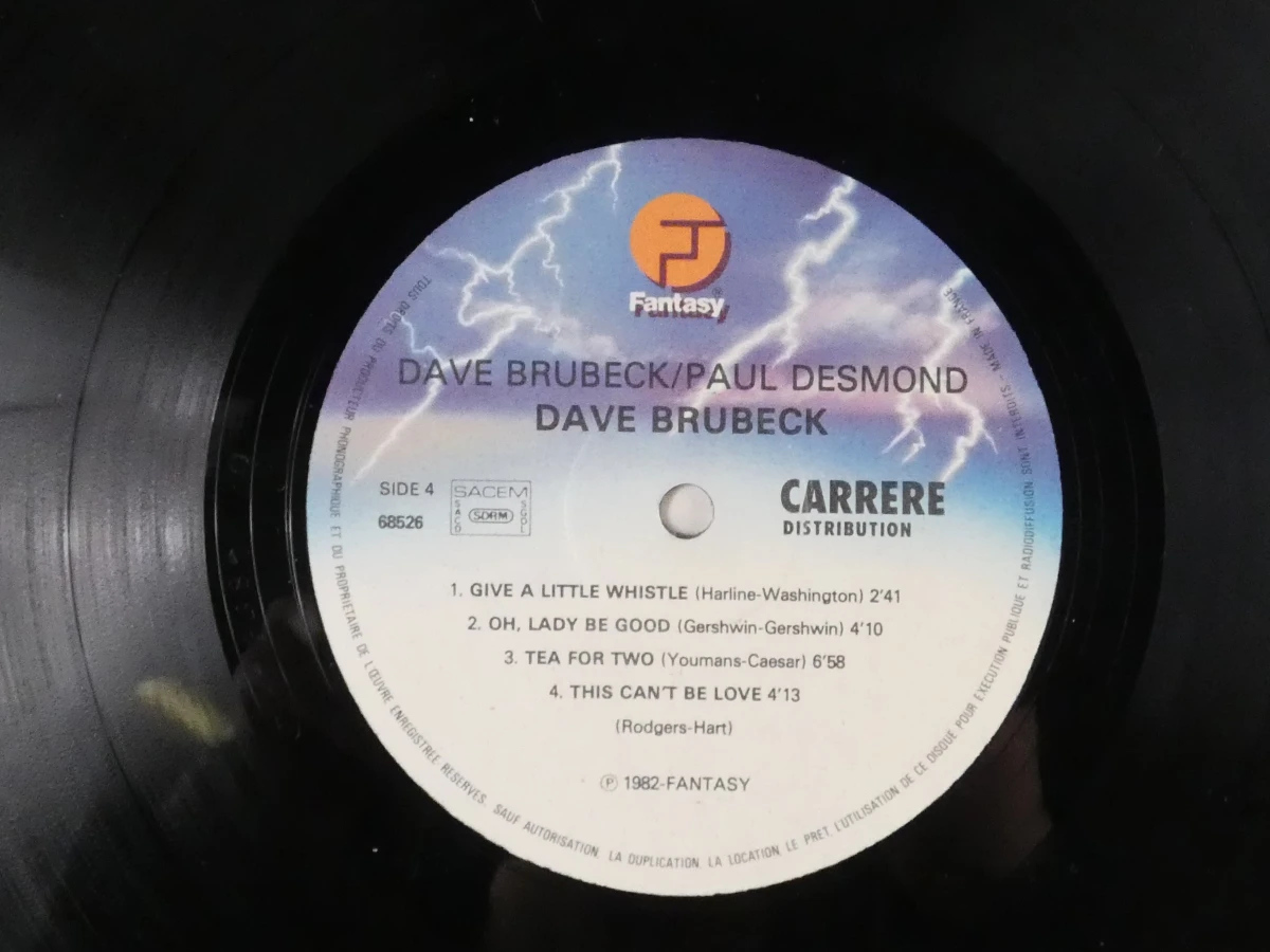 Set van 4 vintage jazz vinylplaten Dave Brubeck Quartet - foto 16