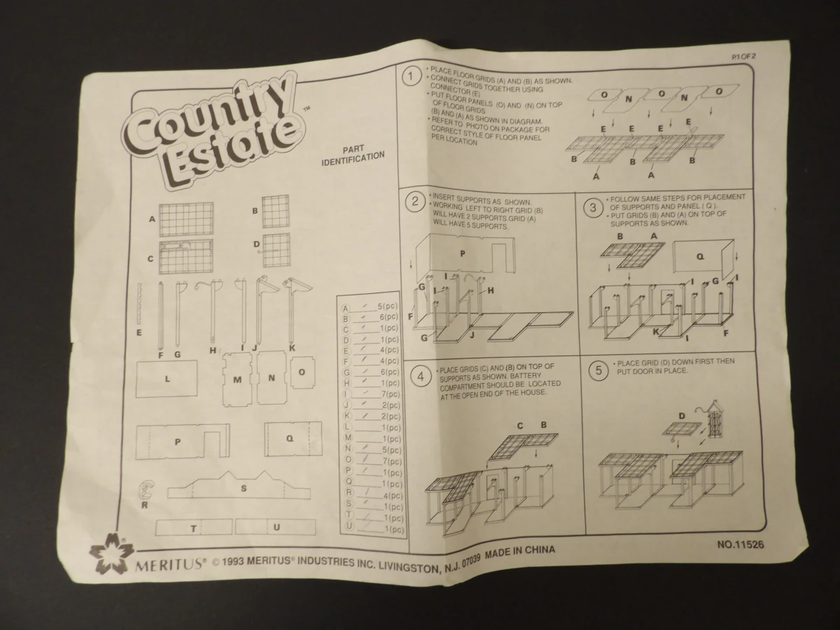 Country Estate Doll House - Meritus (1993) - foto 8