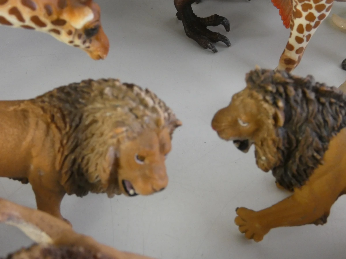 Set Schleich dieren- en fantasiefiguren plastic speelgoed - foto 8