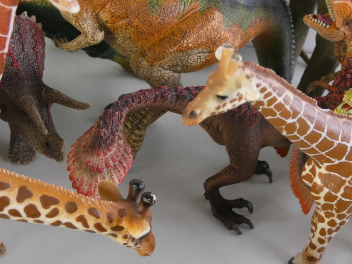 Set Schleich dieren- en fantasiefiguren plastic speelgoed - foto 9