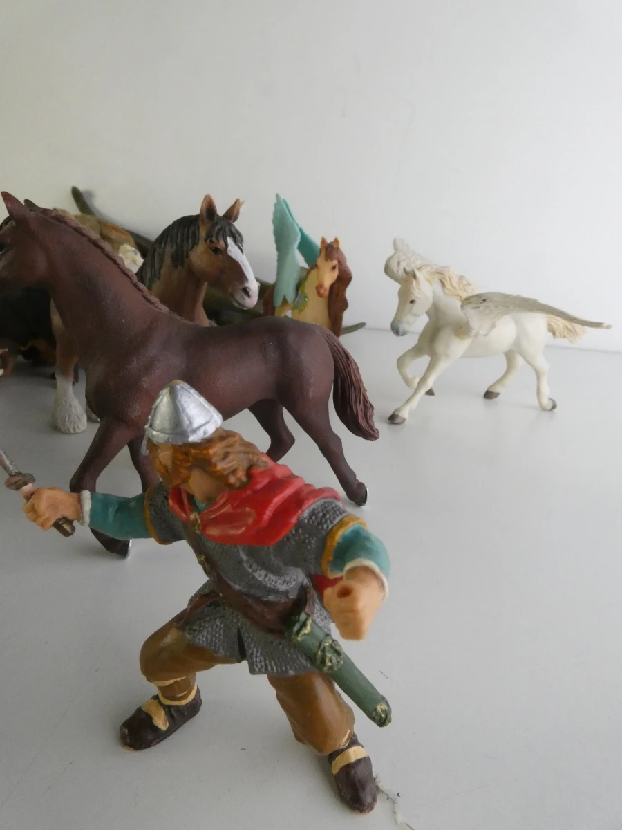Set Schleich dieren- en fantasiefiguren plastic speelgoed - foto 23