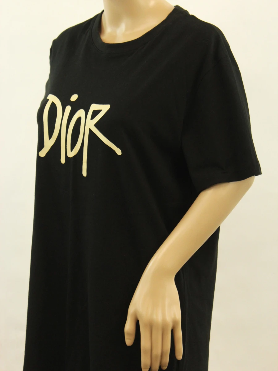 Zwart Dior t-shirt - maat: L - foto 3