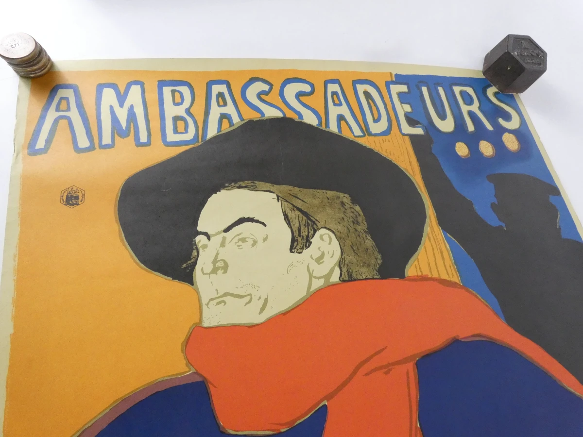 Set van 2 vintage kunstposters uit Stedelijk Museum Amsterdam - foto 8