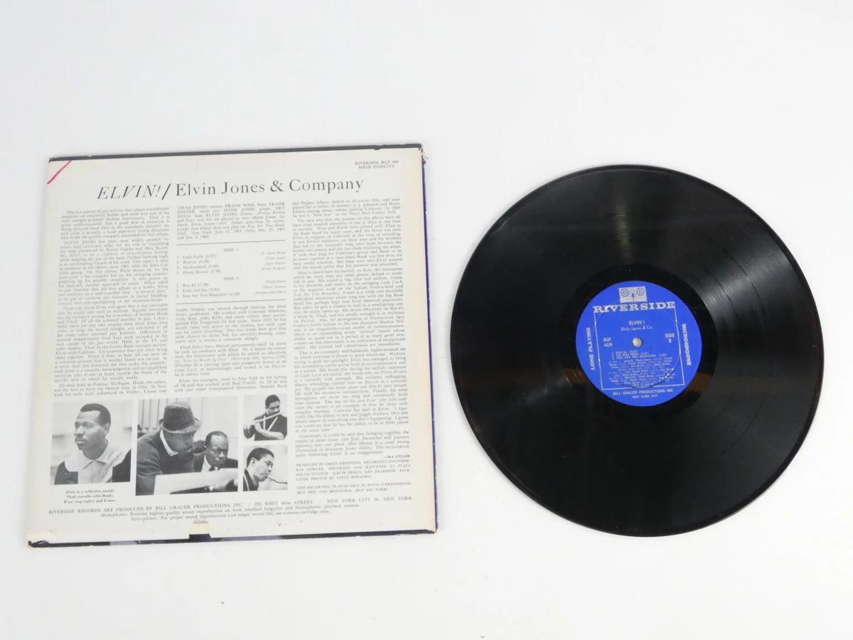 Elvin Jones – Elvin! – Jazzalbum 1962 - foto 3