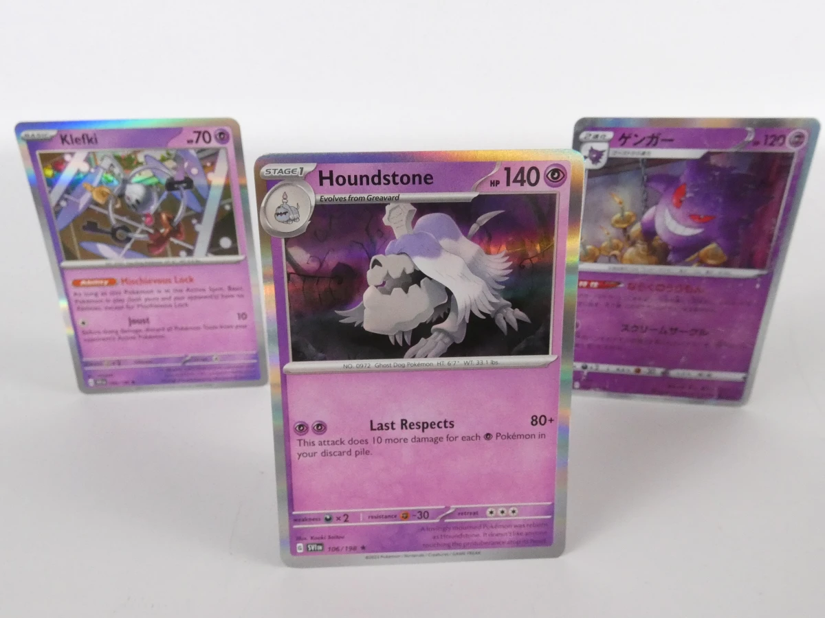 Lot van 40 Pokémon kaarten + Mini Tin (Frans/Engels/Japans) - foto 5