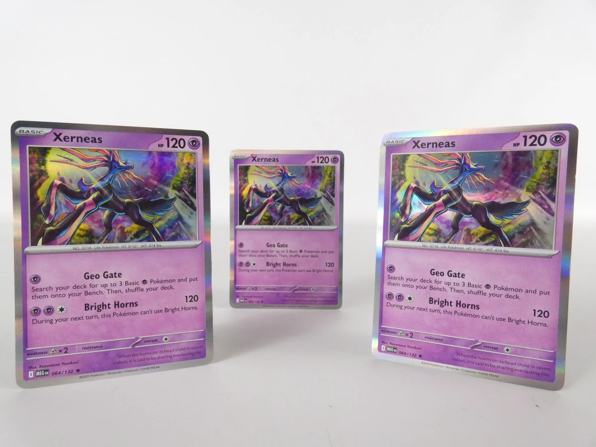 Lot van 40 Pokémon kaarten + Mini Tin (Frans/Engels/Japans) - foto 7