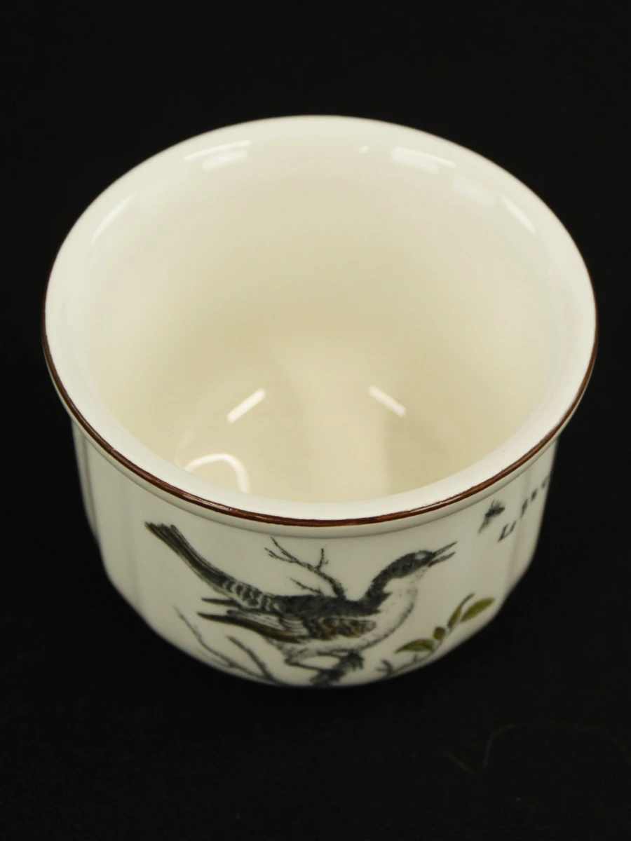 Villeroy &Boch  Le Bec -Figue Male set van 4 vuurvaste potjes met vogelmotief - foto 4