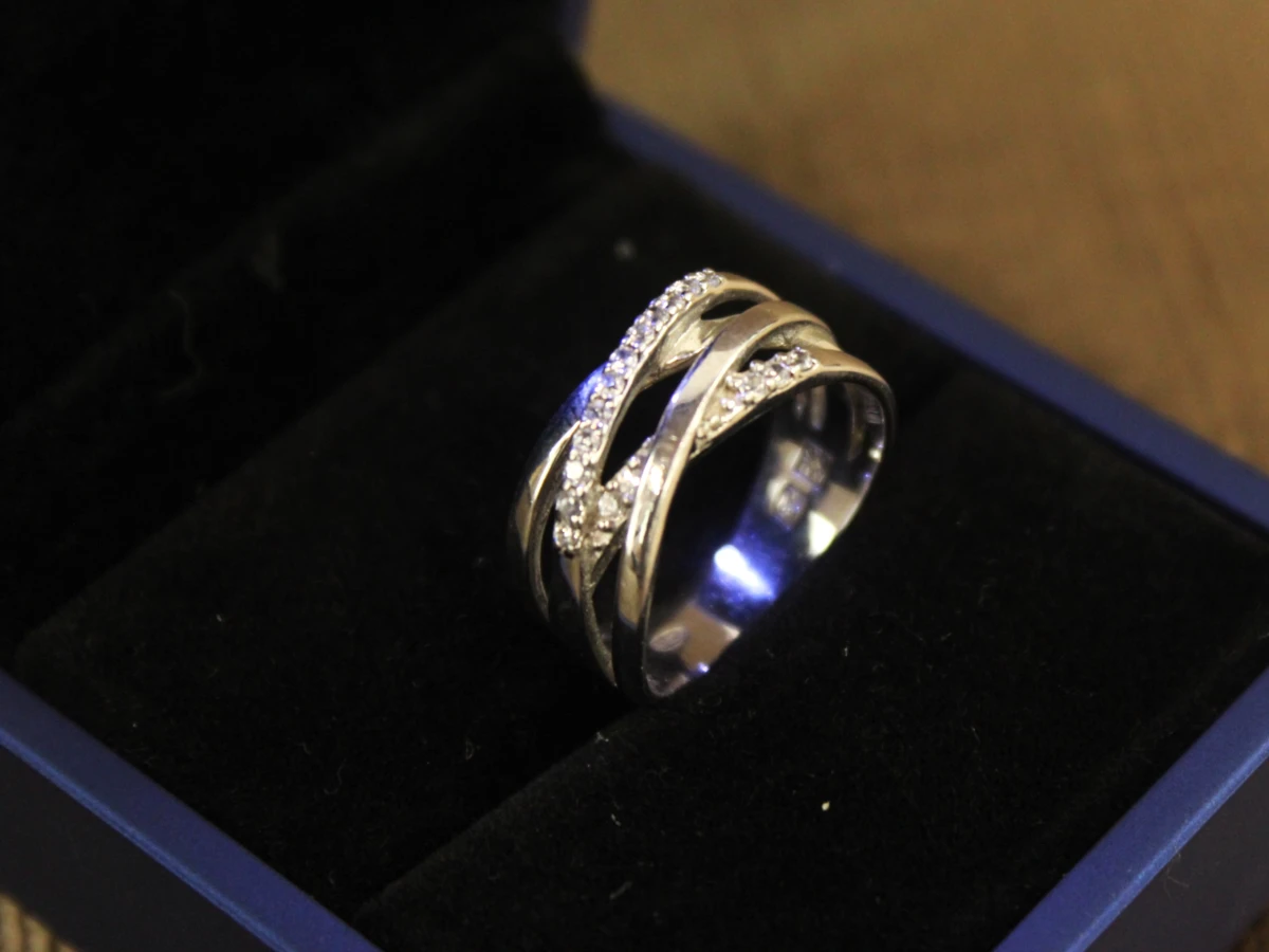 Victoria sterling zilveren ring - foto 3