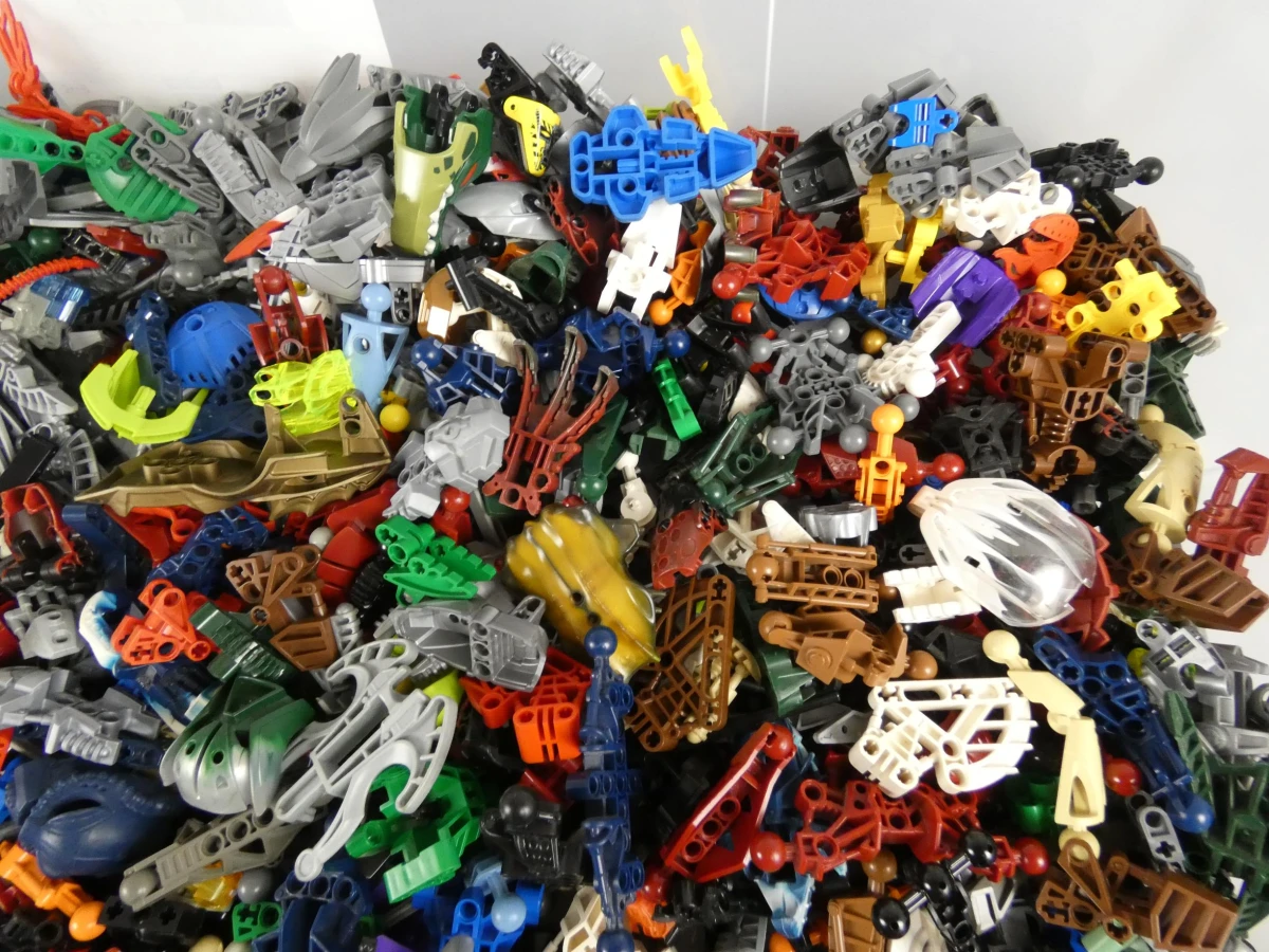 3,86 Kg Lego Bionicle onderdelen - foto 5