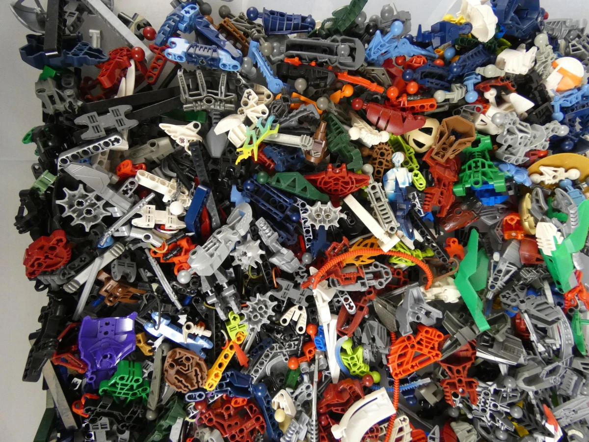 3,86 Kg Lego Bionicle onderdelen - foto 6