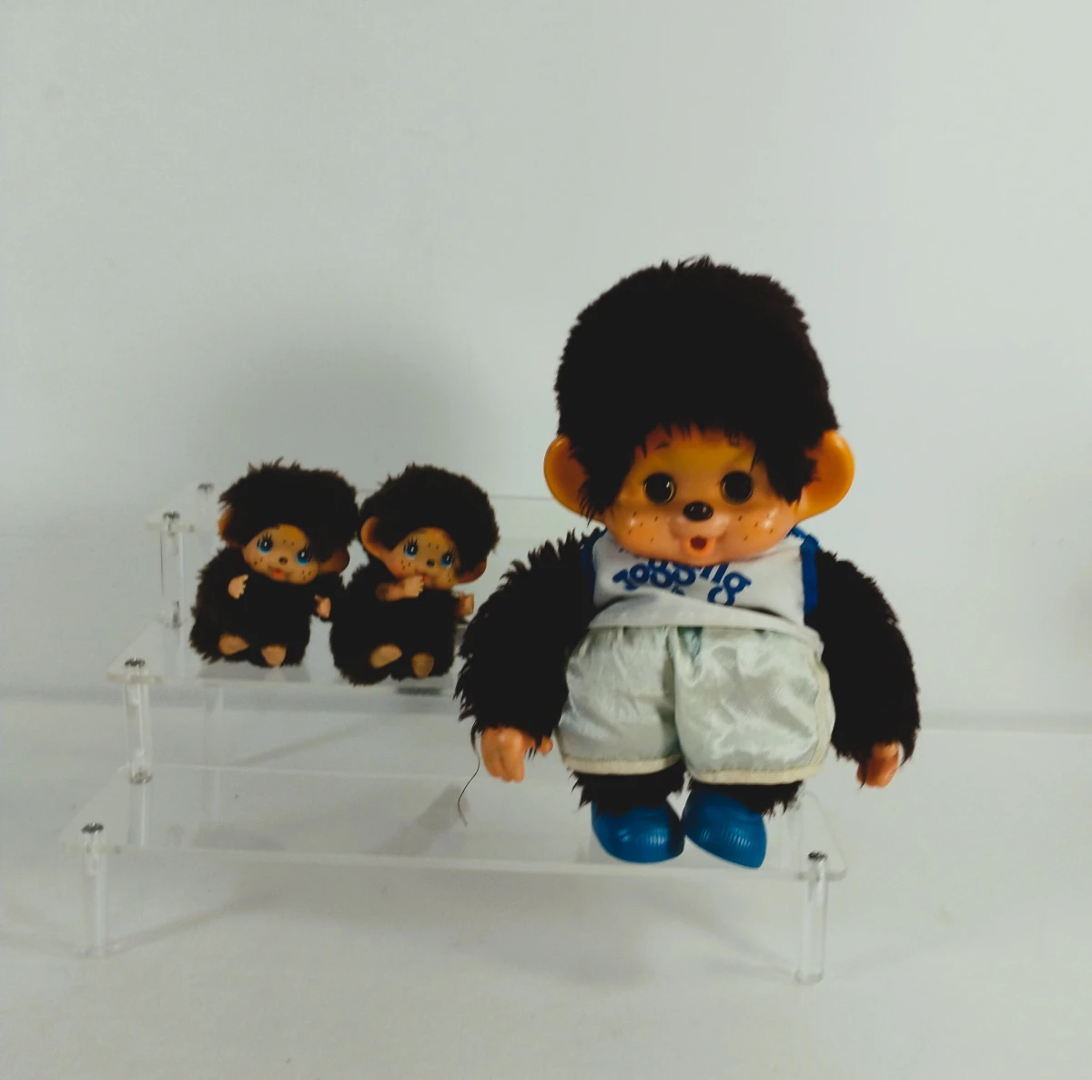 Verzameling van 7 vintage Monchhichi-poppen van Sekiguchi - foto 6