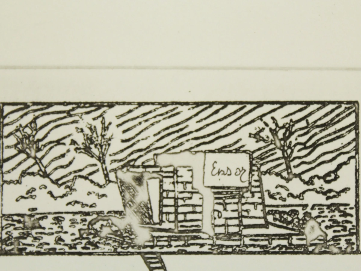 Ivan Good gesigneerd grafisch werk naar Ensor 39/70 - foto 3