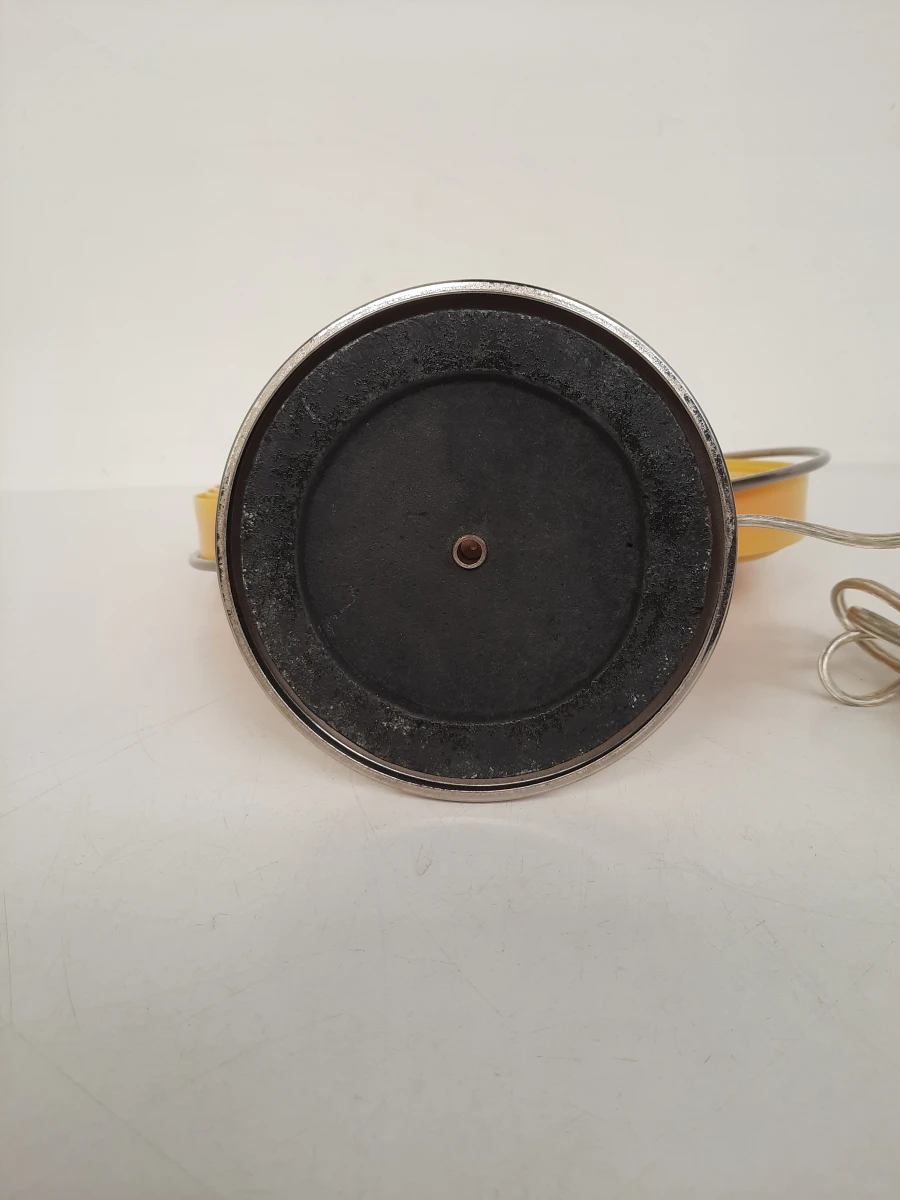 Fizura Tafellamp – Oranje Spiraal / Gyroscoop Lamp – Vintage Eyecatcher